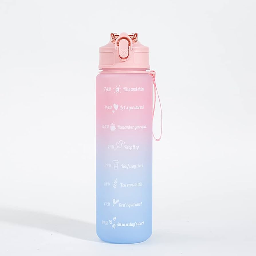 Eco Friendly Straw Bottle 750ml